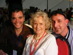 Rob, Patsy King (Erica Davidson) & Stewie