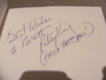 Patsy King (Erica Davidson) autograph