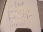 Jane Clifton (Margo Gaffney) autograph